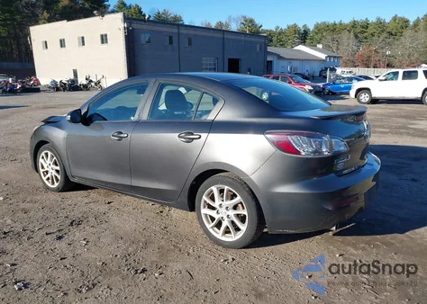 2012 Mazda 3 S from USA, damaged, VIN JM1BL1W64C1562029